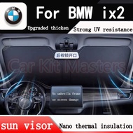BMW iX2 sun visor Front Windshield Sunshade UV protection Car Window Sunshade Cover sunshade umbrell