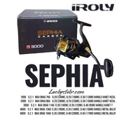 Reel Iroly Sephia Carbon 1000/6000-salt water