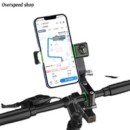 Bicycle Phone Holder Bike Handlebar Rearview Mirror Support Mount Rack Compass Stand For Motorcycle E-bike