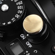 ซ้ายสุดปุ่มตัวปล่อยชัตเตอร์เว้าทองแดงสวยงามสำหรับ Fujifilm Fuji GFX100RF การจัดเก็บกล้องป้องกันและสา