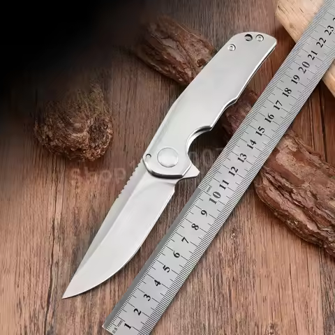 CR 3720 Foldable Knife 8C13Mov Blade 420 Steel Handle Outdoor Camping Portable Barbecue Knife Practi