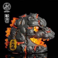 一吳爾羅柑仔店一 全新 2024年 發光 百貓紅蓮 MINI 非 紅蓮哥吉拉 1995  全新品  可發光  商品尺寸：