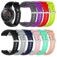 22mm Width Watchband For Samsung Galaxy Watch 46mm R800 Strap for Gear S3 Classic &amp; Frontier Gear 2 R380 Neo R381 Live R382 Wristband Strap Replacement Soft Bracelet Band Straps Silicone Fast Delivery