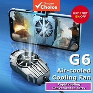 G6 Mobile Phone Cooler Clip Turbo Quiet Game Pad Holder Stand Mute Cooling for iPhone Xiaomi Huawei