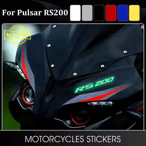Motorcycle Stickers Waterproof Decal for Bajaj Pulsar RS200 Sticker RS 200 200RS Accessories 2022 20