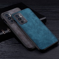 Premium Leathe Case for OnePlus 7 8 9 7T 8T 9RT 9R Scratch-Resistant Solid Color Cover