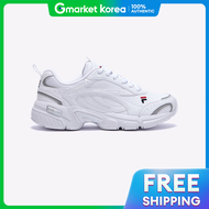 FILA | รองเทาวง รนทอรส V3 สขาว สำหรบผชายและผหญง ใสสบาย นำหนกเบา เหมาะสำหรบออกกำลงกาย วงจอกกง และวง