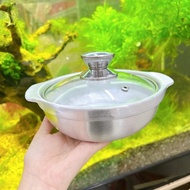 Cast iron pot with glass lid - cast iron pot for braised fish - cast iron pot for braised