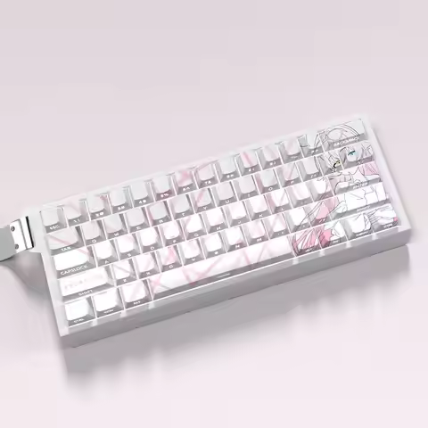 73 Kes Takanashi Hoshino Translucent Keycaps Anime Side Print Keycap PBT Dye-Sub Cherry for Mechanic