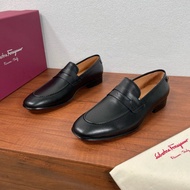 Men Leather Shoes Pence Loafers