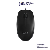 MOUSE (เมาส์) LOGITECH USB B100 (BLACK)