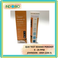 [GENUINE] PEROXIT TEST QUE (H2O2) 220.1 0-25 PPM JOHNSON-ANH [COA INCLUDED]