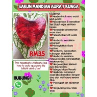[READY STOCK] FREE POSTAGE SABUN MANDIAN AURA 7 BUNGA AURA AISY