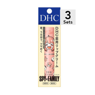【3入組】 DHC藥用潤唇膏【Anya】微笑間諜系列家庭保濕唇膏
