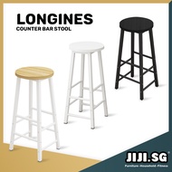 (JIJI.SG) LONGINES Counter Bar Stool 70CM (Free Installation) - Bar Chairs / Bar Stools / high chair