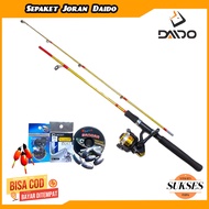 Complete Set Of 150cm Daido Fishing Rod And Complete Reel Free Of String And Bait Pellets