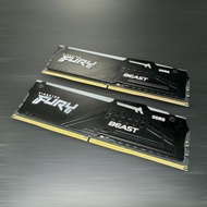 Kingston DDR5 32GB 5600MHz FURY BEAST RGB # 記憶體 RAM