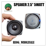 2.5 inch low mid 4 ohm 5 watt Speaker