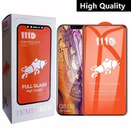Realme C2 / C11 / C12 / C15 / C17 / C20 - [ HD CLEAR ] 111D 9H Premium FullCover Tempered Glass