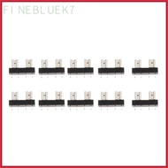 [finebluek7] 10 Pieces Auto Car Truck Mini Blade Fuse Max 30Amp Fuse Holder 12V 24V 32V