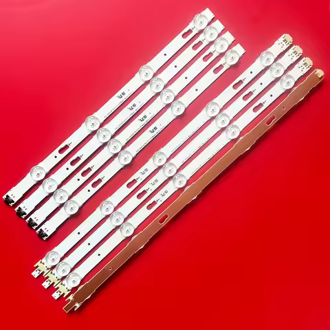 8PCS New Original LED Strip New V5DF-400DCA-R2 UE40J6370 UA40J6300 UE40J6300 UE40J6300 UE40J6300AK U