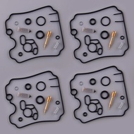 4 Sets Motorcycle Carburetor Repair Floating Needle Mixture Kit fit for Yamaha FZR 1000 Genesis Exup