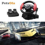 [PETSOLA] Racing Steering Wheel for PS3 / PS2 Game Steering Wheel PC Vibration Remote Controller Whe