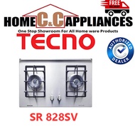 TECNO BUILT-IN HOB SR-828SV 75CM | 2 BURNERS SAFETY VALVE | Free delivery |
