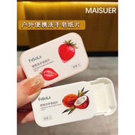 Travel Disposable Soap Tablets Portable Travel Outdoor Hand Wash Tablets Hygienic Cleaning Soap Tabl