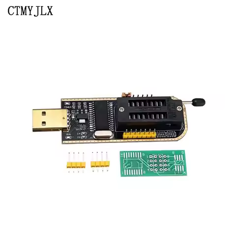 CH341 USB Programmer Module CH341A Series Burner Chip 24 EEPROM BIOS LCD Writer 25 SPI Flash USB to 