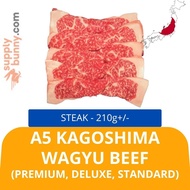 A5 - Kagoshima Wagyu Beef - Premium/Deluxe/Standard Grade (Steak Cut) for  BBQ Shabu Shabu