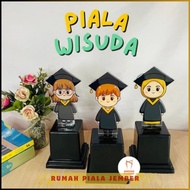 Custom Acrylic Graduation Trophy - Award Trophy