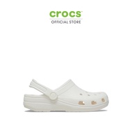 CROCS รองเท้าลำลองผู้ใหญ่ CLASSIC GLITTER CLOG รุ่น 205942100 - WHITE