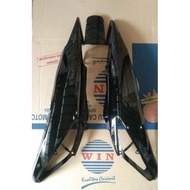 SUPRA X 125 07 BLACK BODY COVER +/WIN STOP COVER