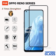 For Reno 2 5 8 12 Reno2 Reno5 Reno8 Reno12 F 5G 9H 3 Times Strengthen Tempered Glass Screen Protecto