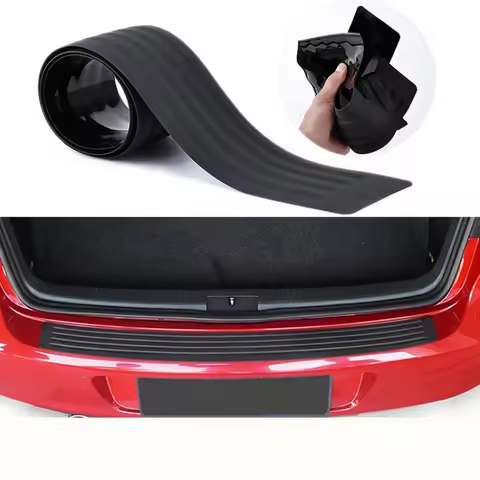 Car Trunk Door Guard Strips Styling for Audi A1 A2 A3 8p 8v 8l A4 b6 b7 b8 b9 A5 A6 c5 c6 c7 A7 A8 Q