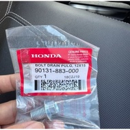 90131-883-000 | Drain Plug Bolt 12X15 | Honda parts | Click 125i/ 150i Beat Fi PCX 150/160