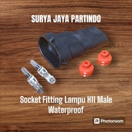 H11 MALE LIGHT SOCKET H11 MEN'S LIGHT SOCKET/ H11 COQO Automotif WATERPROOF LIGHT SOCKET/