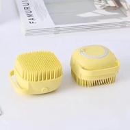 Silicon Shampoo Comb With Smart Shampoo Holder