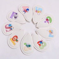 Golf Iron Cover PU Club Cover Club Protective Cap Cover 9pcs Pack