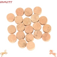 ANHUITYJ ​20Pcs Trumpet Cork Pads, Repair Parts ​Valve Cork​ ​Trombone Cork Pads, ​9.5mm Diameter​ R