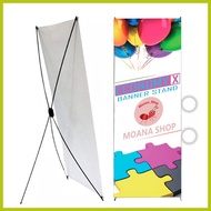 ➬ ➶ ✾ Economy Easy X Banner Stand 2 x 5 Tarpaulin Tarp Stand