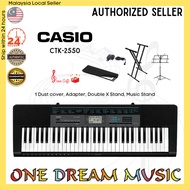 Casio CTK-2550 61 Key Electronic Keyboard Music Piano with Keyboard Stand (CTK2550 CTK 2550)