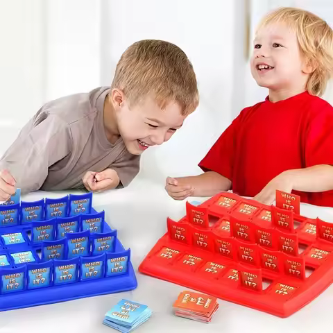 Guess Who I Am in a Table Game Guess Who the Character Is Card Board Logic Training Parent-child Int