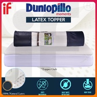 IF Dunlopillo Breathable Natural Latex Mattress Topper