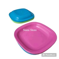 10" Square Plastic Plate - Plastic Square Plate - 25 Cm Long - 10 Square Plate Lily Spaylater 0%