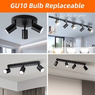 GU10 Led Track Lights Ceiling Spotlight Bulb Replacement 40W 30W 20W 12W COB Spot Light Track Rail L