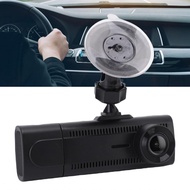 1080P Dash Camera 3 Channel Car DVR Front Rear Inside 170 Degree Wide Angle 2.7 Inch Display 24Hr Pa