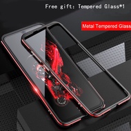 ASUS Rog 3 Rog Phone 3 Casing Bumper Case For ASUS ROG Phone ll Casing rog2 Metal Frame Armor with Soft Inner Bumper ROG 2 cover