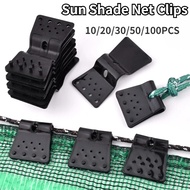 Sun Shade Net Clips Butterfly Type Greenhouse Film Clip Windproof Net Hook Garden Agriculture Tools